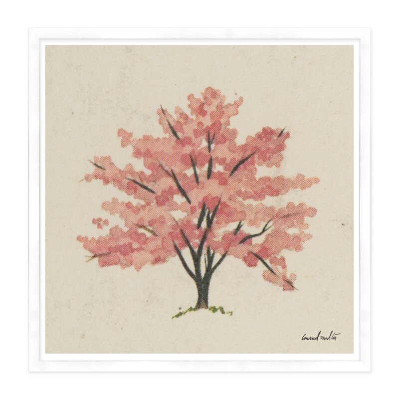 Cherry blossom wall art: Cherry Blossom Tree Framed On Paper