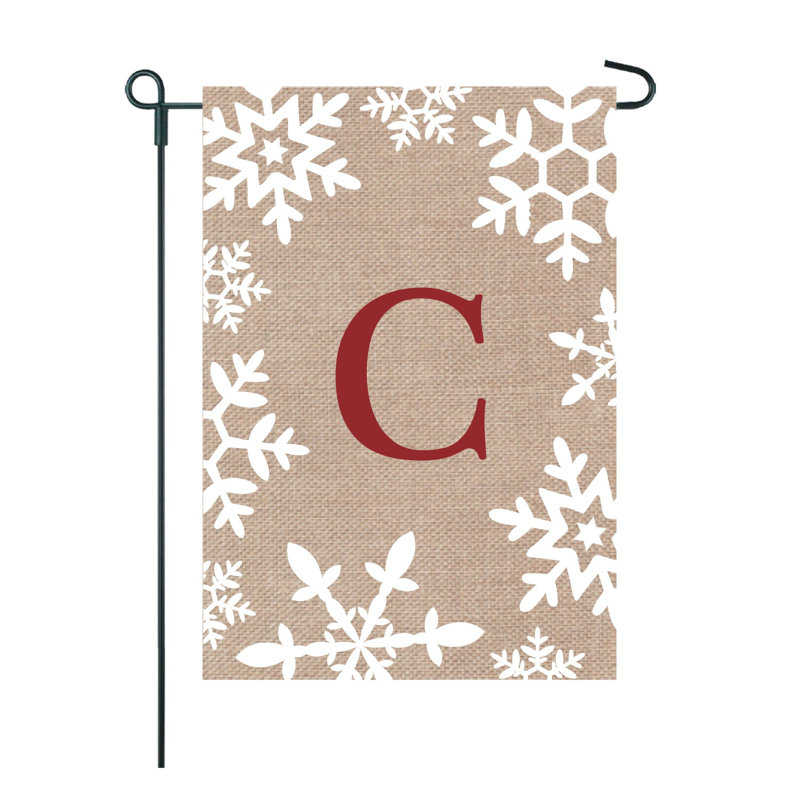 Drapeau de jardin Gabourey Christmas, C