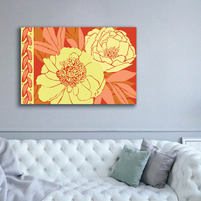 «Color Bouquet 2» par Art Licensing Studio, art mural sur toile