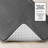 Aighan 3 Piece Ultra Soft and Absorbent Memory Foam Bath Rug Set with Non-Slip Backing-2072193404