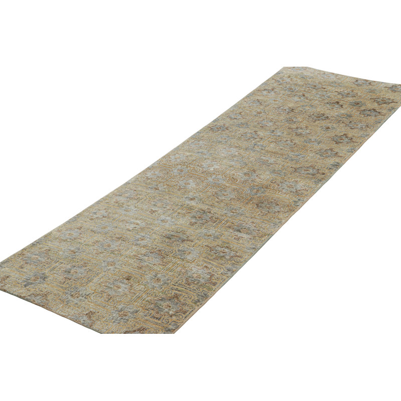 One-of-a-Kind 2'0x6'6 Hand Knotted Area Rug