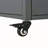 Foldable Outdoor Prep Station BBQ Cart Patio Dining Cart Foldable Outdoor Kitchen Island Grill Cart With Trash Rack, Foldable Top And Storage Space For Backyard, Patio-1908189542