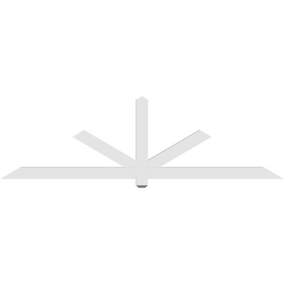 Support de pignon en PVC de qualité architecturale Kennewick