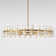 Lorett Modern 48 inch Round Chandelier Light Fixture