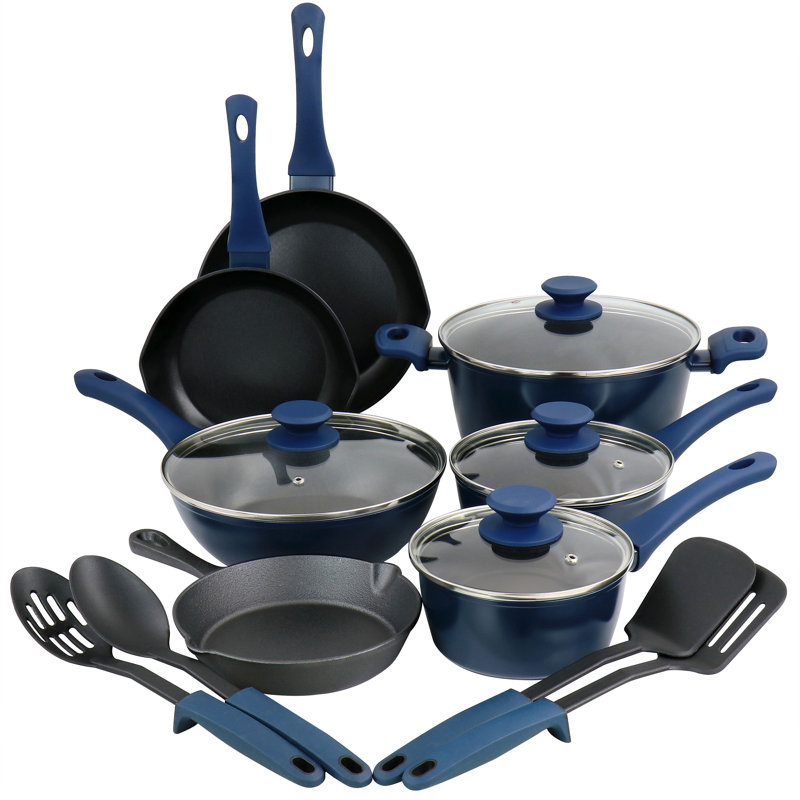 15 Piece Non Stick Cookware Combo Set