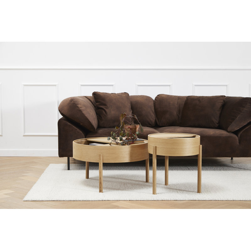 Arc Side Table, Oiled Oak