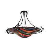 Metro Fusion 3 - Light Semi Flush Mount