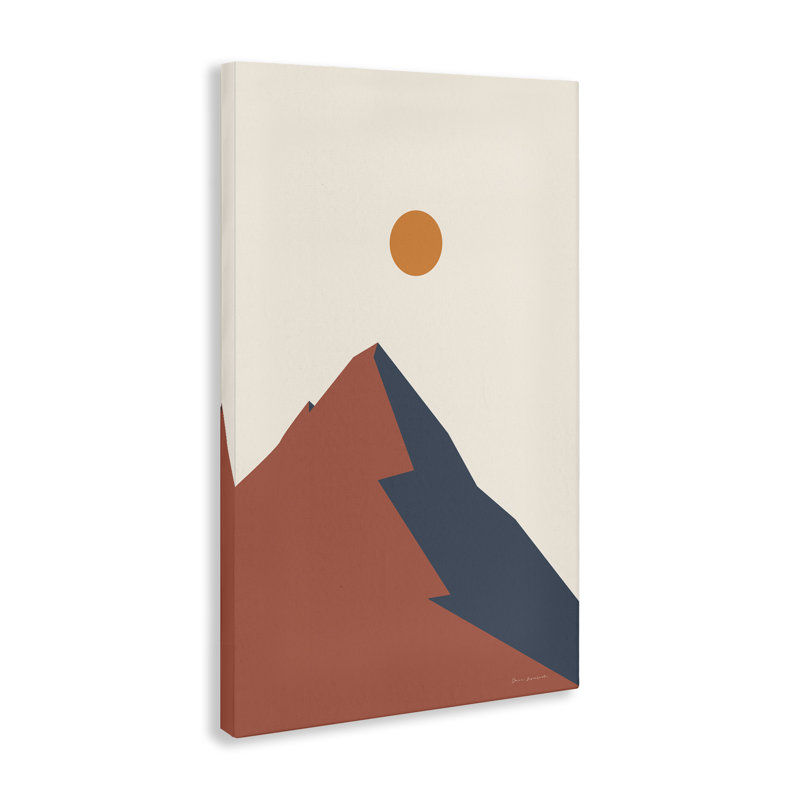 Art mural neutre sur toile Boho Peak par Omar Escalante, H 30 po x l 20 po