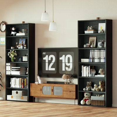 Ensemble de tablettes étagères 70 po à 6 niveaux 70 po (ensemble de 2)