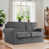 Dark Grey Velvet