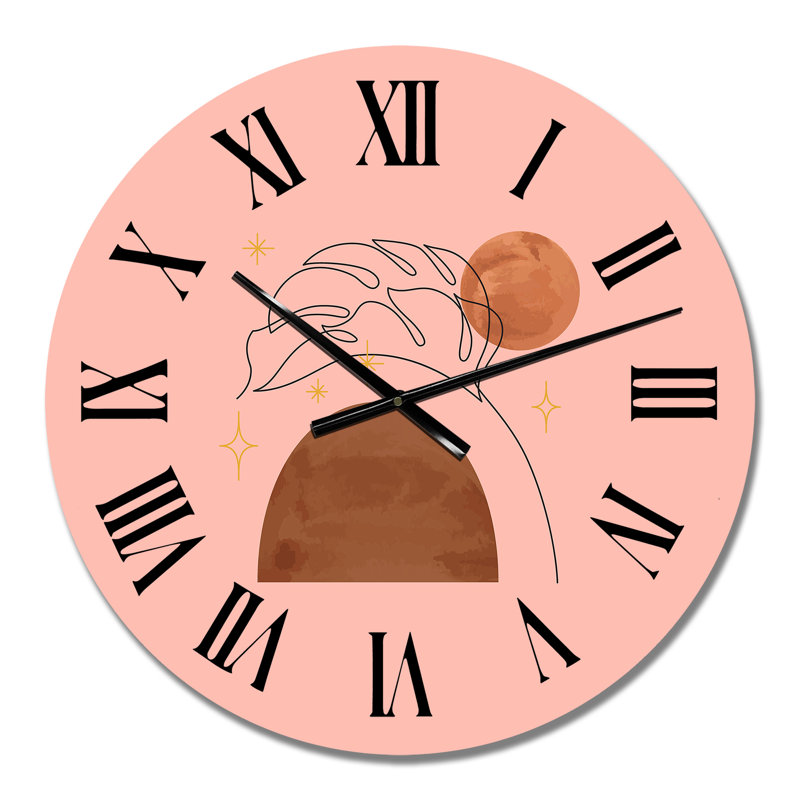 Horloge murale surdimensionnée, Moyen