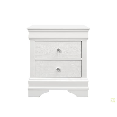 Table de chevet en métal Shaker