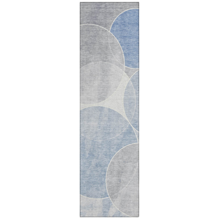 Machine Washable Indoor/Outdoor Pablo ACN2286 Geometric Rug