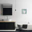 Lavabo simple pour salle de bain, estampe numérique, design par Matthew Piotrowicz-111619304-111619305