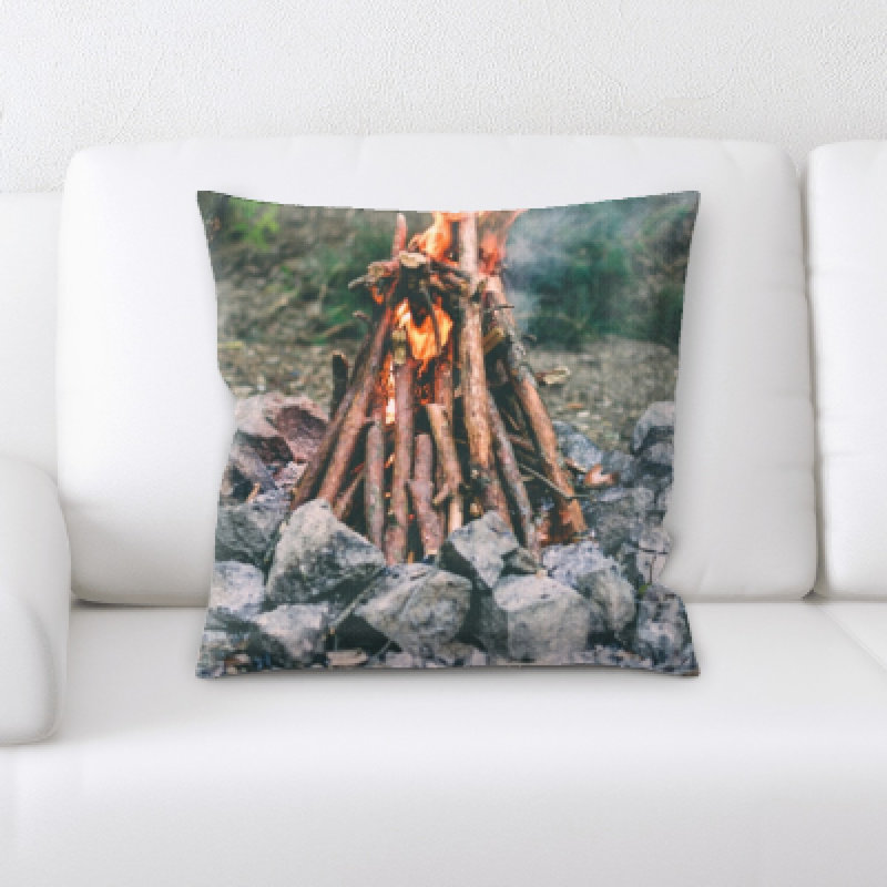 Weinberg Microsuede Throw Pillow