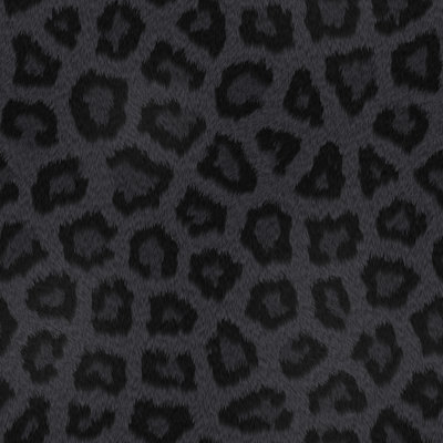 Seamless Black Panther Fur with Spots by Jhorrocks