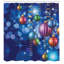 Rideau de douche simple de noël happy new year-22028272