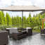 Parasol d'extérieur rectangulaire en acier 15 'Tayab-1404705916