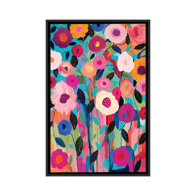 «Autumn Splendor», impression sur toile, H 26 po x l 18 po x P 1,5 po, Toile encadrée noire, Pas de tapis