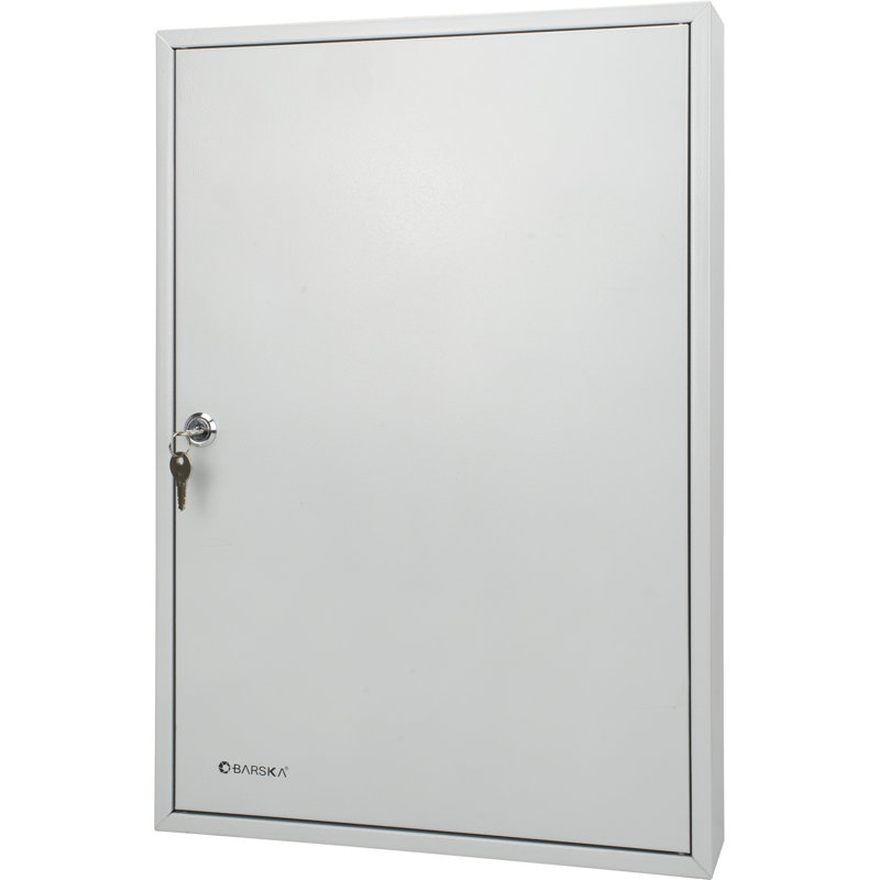 100 KEY ADJUSTABLE LOCK BOX W/ KEY GREY