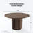 Solid Wood Dining Table Round Pedestal Kitchen Table-137385669-137385668