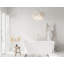 Baignoire de 67 pouces en blanc brillant avec garniture-105508676