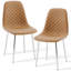 Wales Modern Upholstered Faux Leather Dining Chair-378747257-398539547
