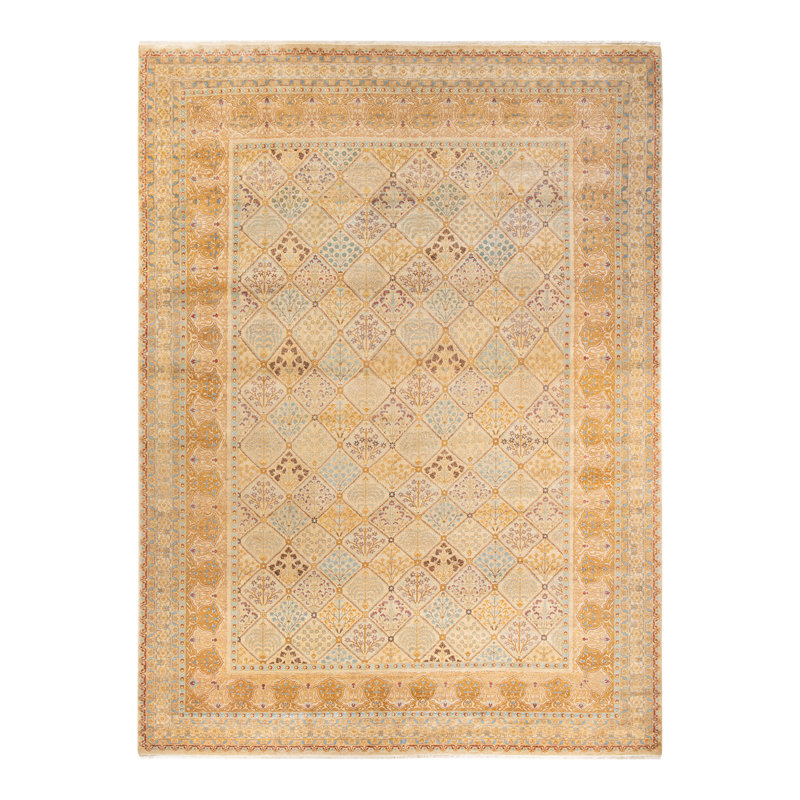 Classic One-of-a-Kind 10' 3" X 13' 10" Hand Knotted Area Rug