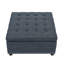 Repose-pieds de rangement carré capitonné Audel-103897856