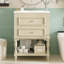 Meuble-lavabo 24 po avec lavabo en céramique