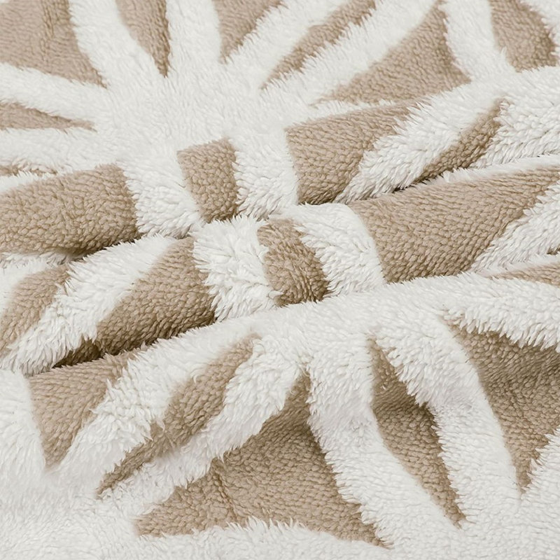 Balthasar Throw Blanket, W127 x L152cm, Latte