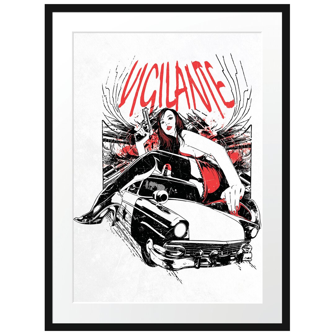 Gerahmtes Poster Vigilante Light