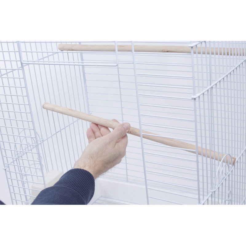 Medium Birdcage Starter Kit - Square Dome- White
