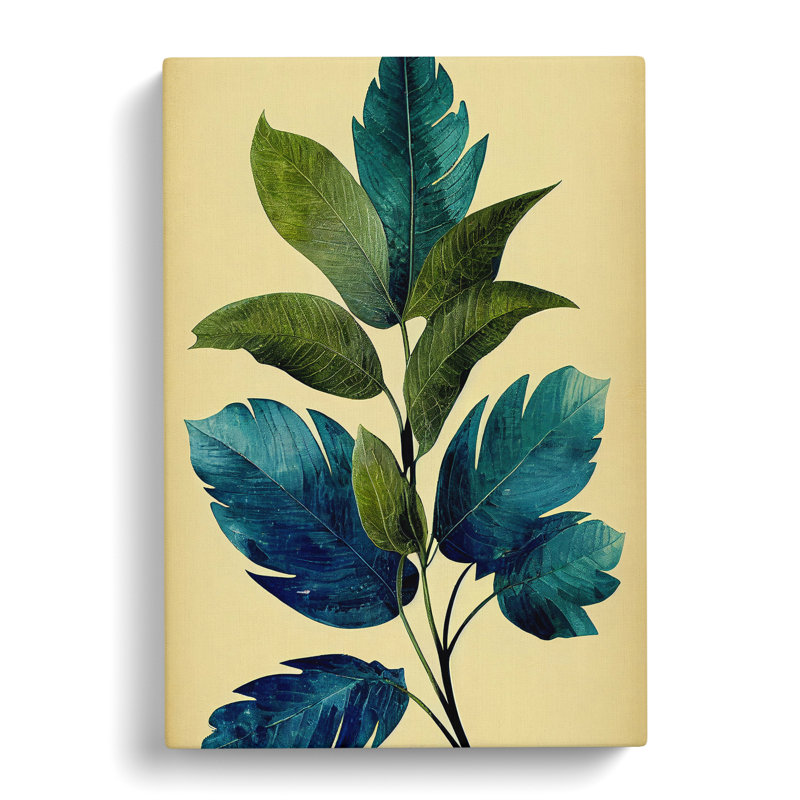 An Amazing Leaves - Wrapped Canvas Print, 50cm H x 35cm W x 3cm D