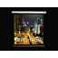 Spectrum Series Electric White Wall/Ceiling Projector Screen-11403225