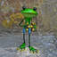 Gurdon Frog Weather Resistant Metal Garden Statue