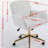 Artificial rabbit hair Home Office Chair with Metal Base, Adjustable Desk Chair Swivel Office Chair, Vanity Chair-766076667
