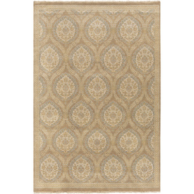 Bois de palmier moka/Beige tapis