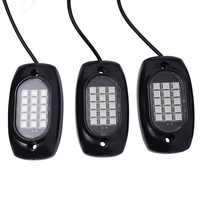 Integrated LED Step Light RGB Waterproof Car Light for ATV RZR UTV SUV Off Road Car