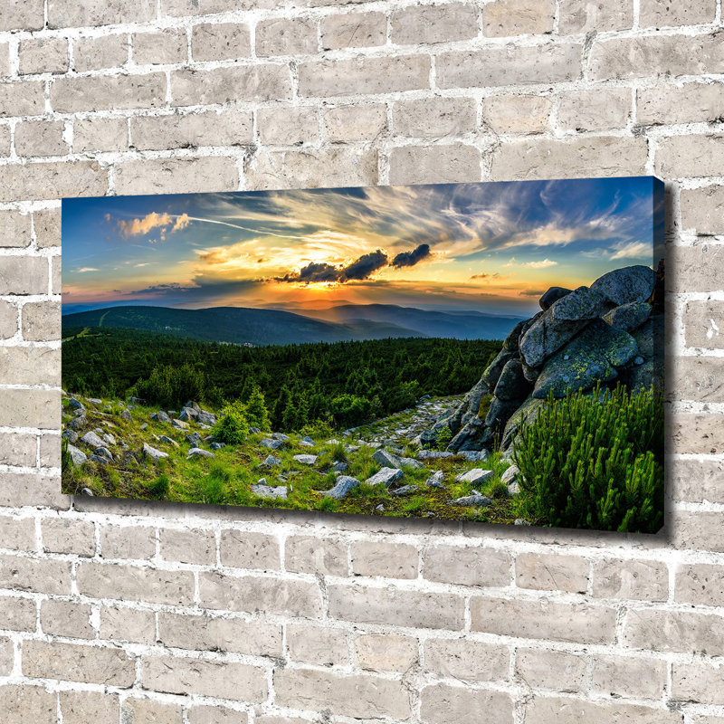 Mountain Panorama - Wrapped Canvas Print