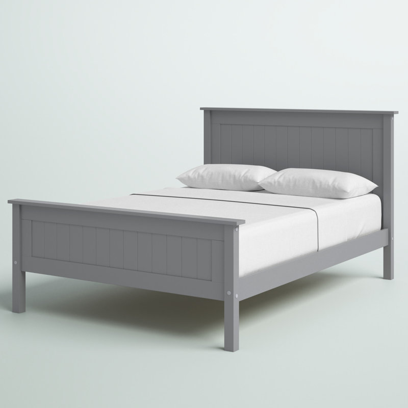 Boyertown Bed, Double (4'6), Grey