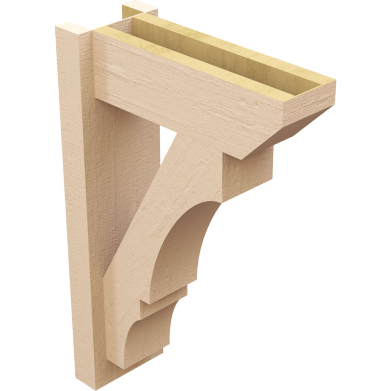 Bois de cèdre brut Balboa Slat, H 24 po x l 6 po x P 16 po