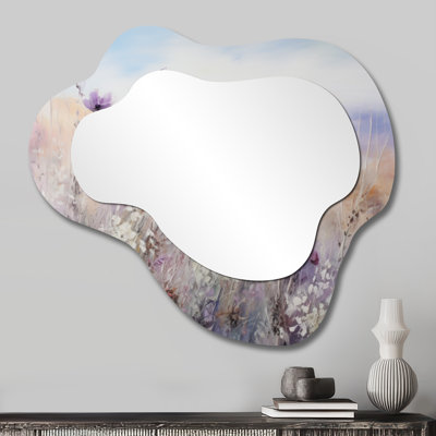Grand miroir mural en forme de nuage Cottage Cottage