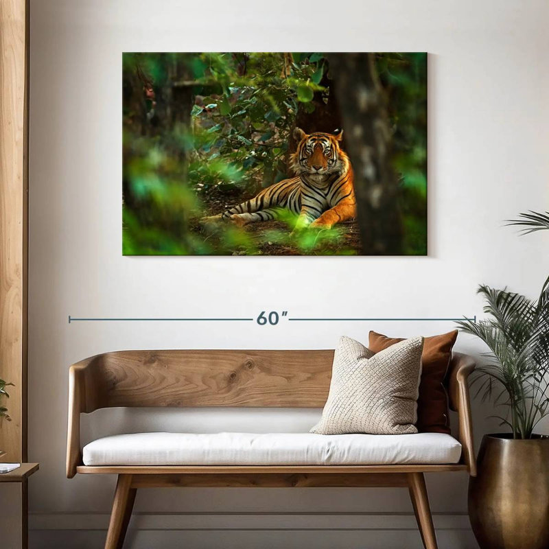 Brampt Indian Tiger, 30" H x 45" W