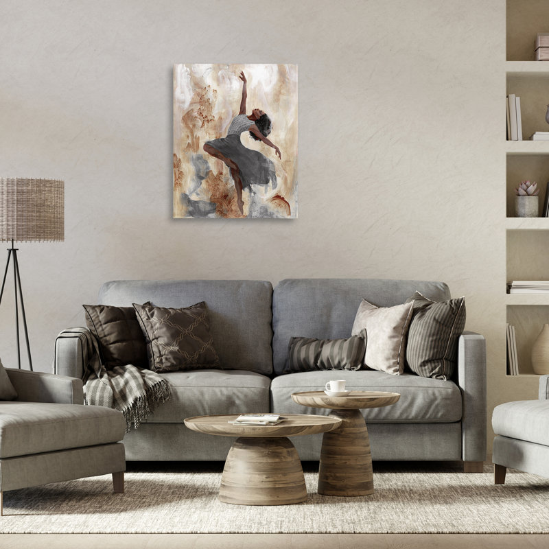 «Rustic Dancing Woman» par Charity Henderson, H 30 po x l 24 po