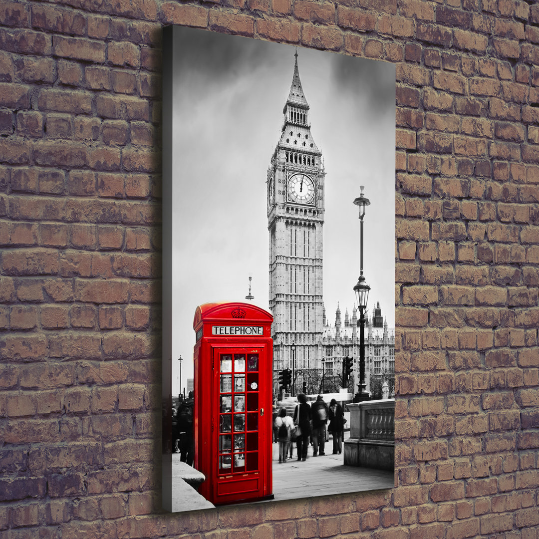 Big Ben London - Wrapped Canvas Print