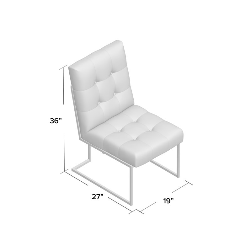 Goldfinger Dining Chair, 100% Cotton Rialto Navy