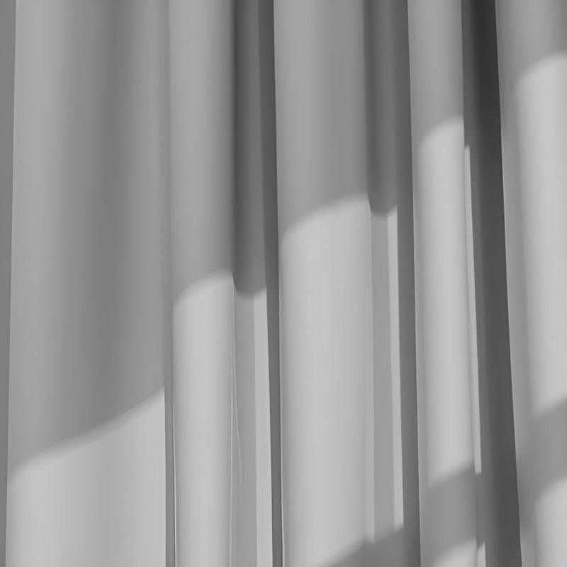 Trina Polyester Blackout Curtain, Light Grey, 228cm Width x 228cm Drop