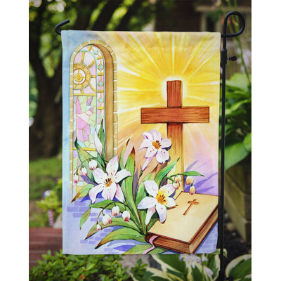 Arnfrid Double Sided Polyester Easter Garden Flag