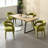 Upholstered Modern Dining Room Chairs With Arms For Kitchen/Dining Room/Living Room-1425080943-1425080945